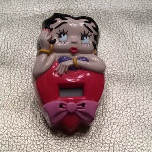 Betty Boop Digital Clock Clip Magnet